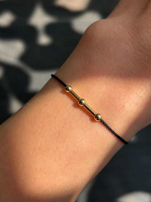 Personalized Morse Code Cord(Thread) Bracelet