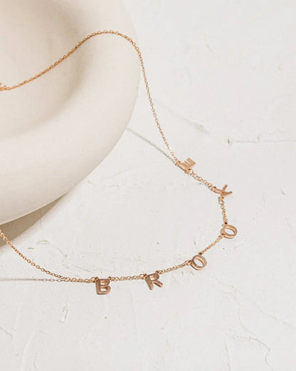 Individual Letter Name Necklace