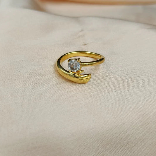 Diamond Hug Ring for Her