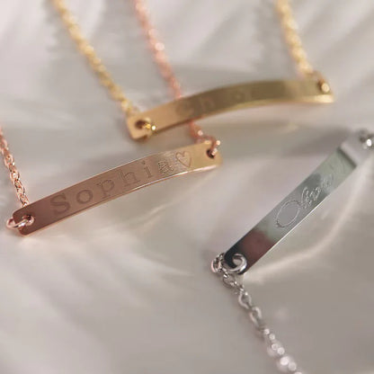 The Name Bar Anklet