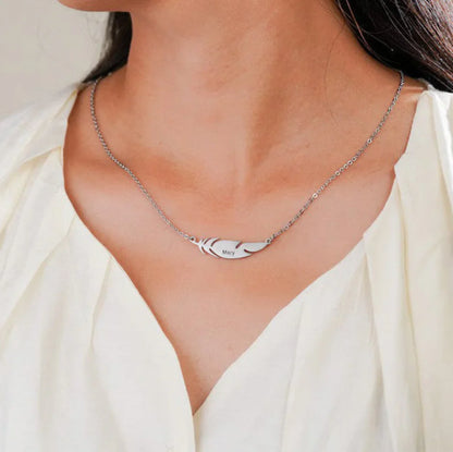Custom Feather Necklace