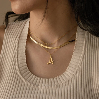 Individual Letter Pendant