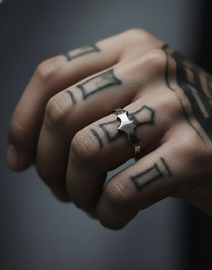 batman ring for men anti tarnish daily wear India