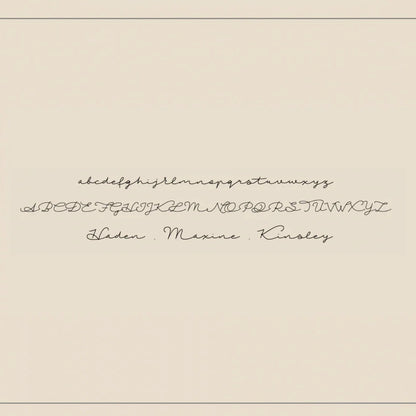Custom Signature Name Necklace
