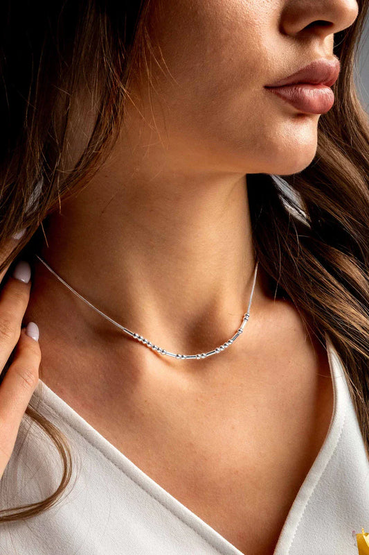 Unisex Morse Code Necklace