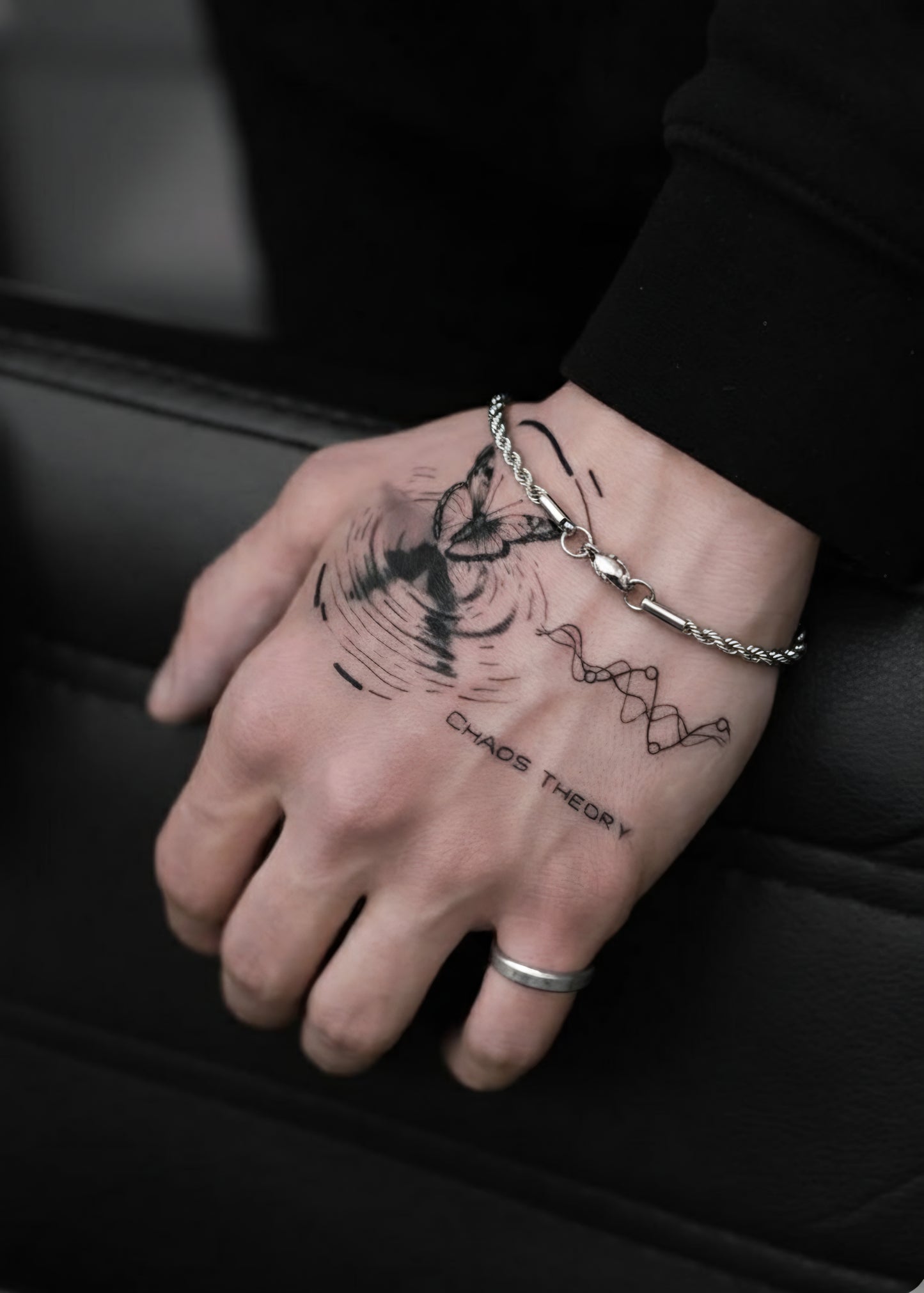 Twisted Steel Rope Bracelate