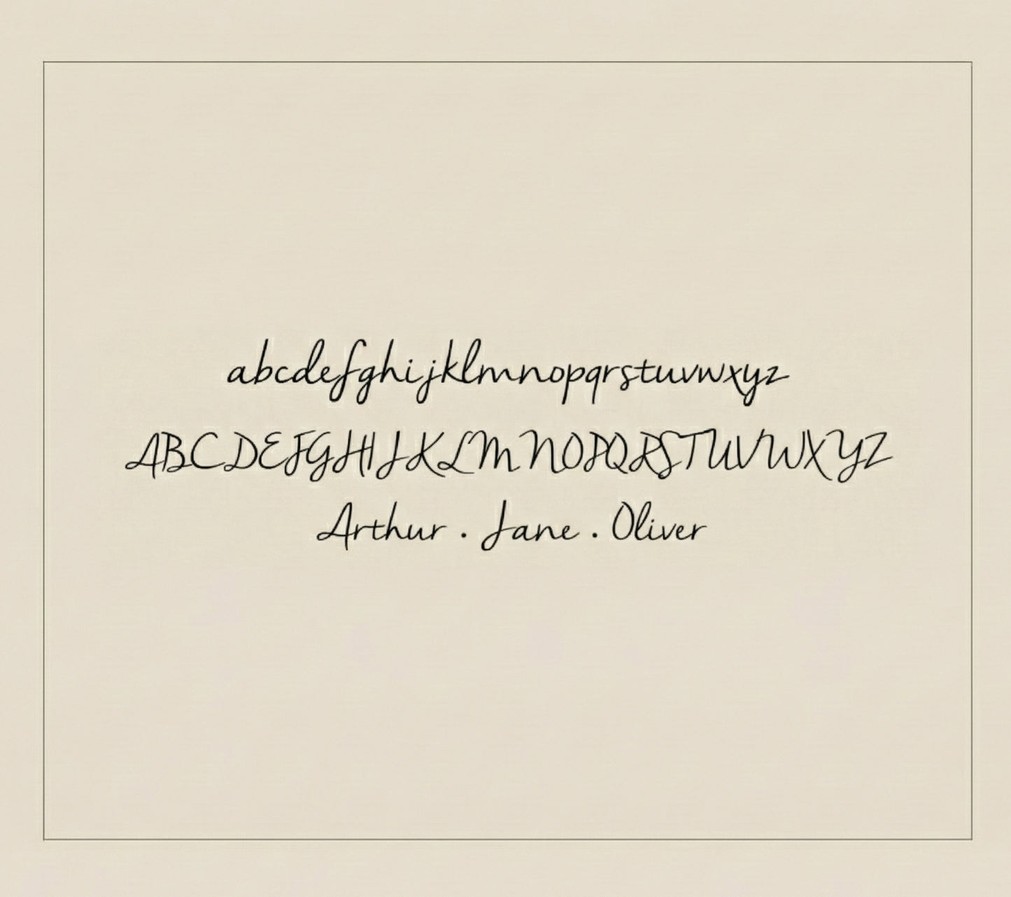 Individual Letter Pendant
