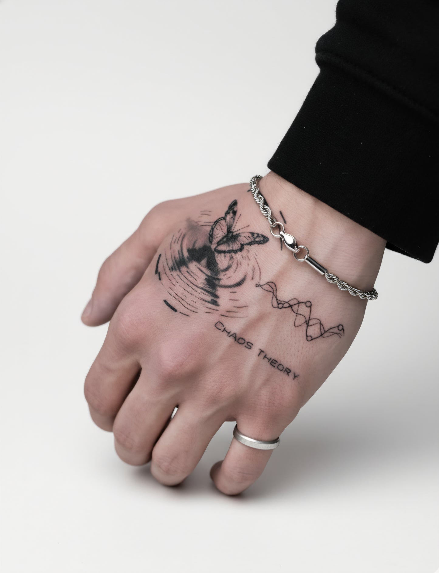 Twisted Steel Rope Bracelate