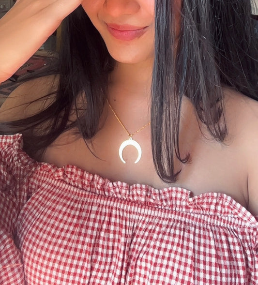Celestial Moon Pendant