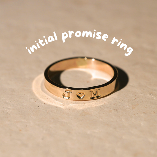 Perfect for girlfriend gift promise ring 