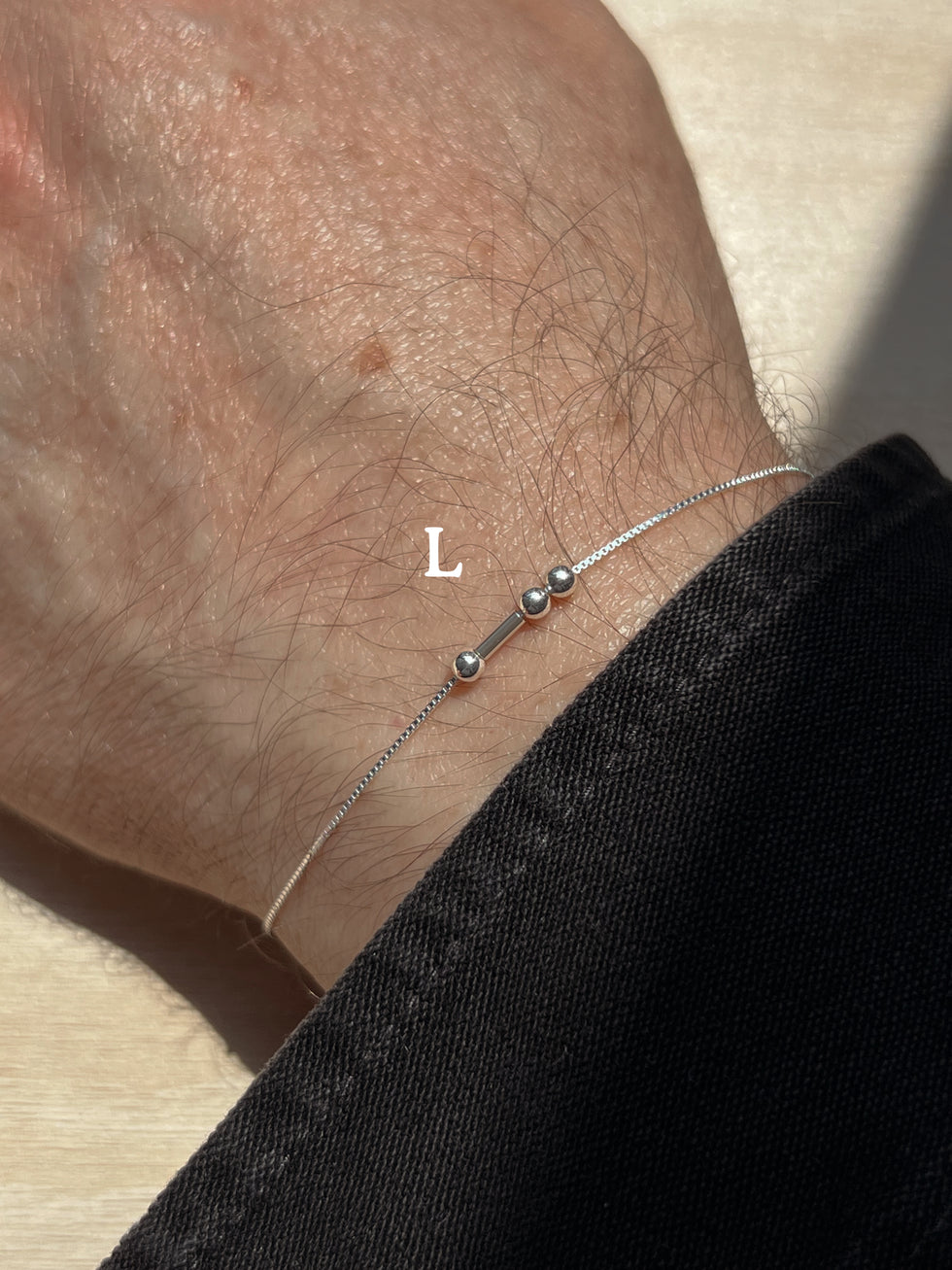 Unisex Morse Code Bracelet